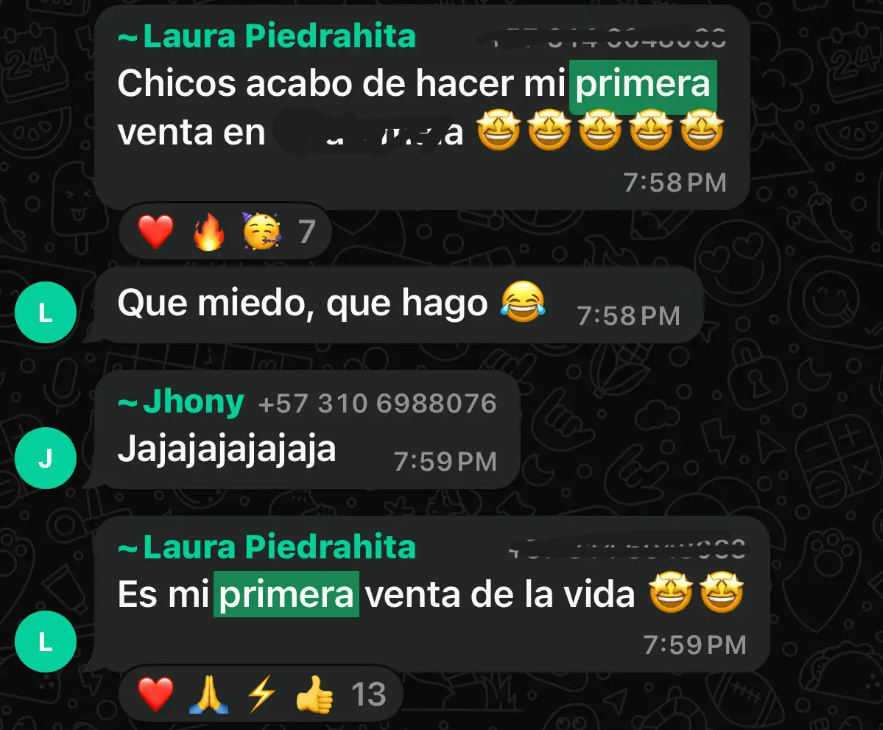 Testimonio de alumno